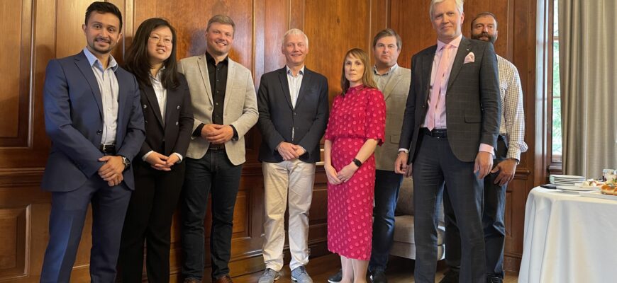 DTx Estonia visits UK